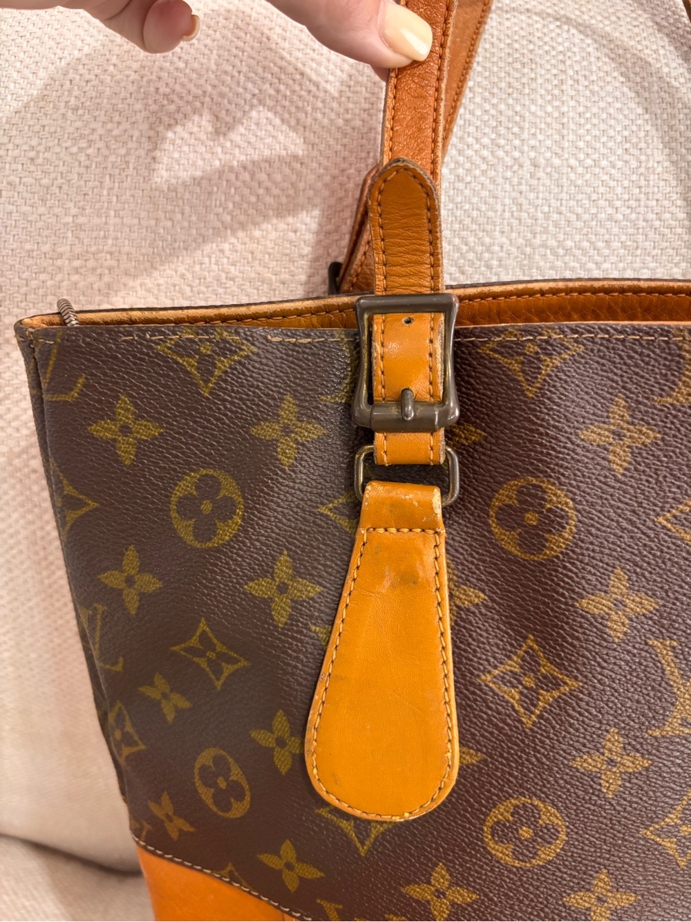 Authentic Louis Vuitton Bucket GM 1970s monogram vintage bag - Picture 11 of 14